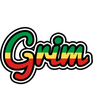 Grim african logo