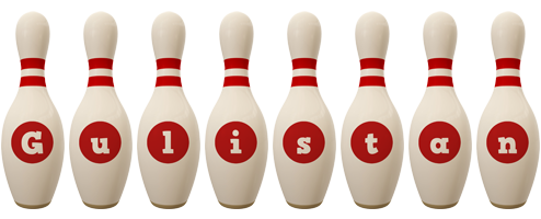Gulistan bowling-pin logo