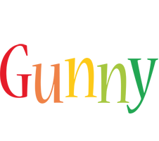 Gunny birthday logo