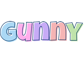 Gunny pastel logo