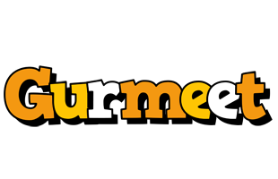 Gurmeet cartoon logo