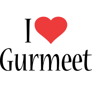 Gurmeet i-love logo
