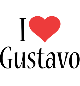 Gustavo i-love logo