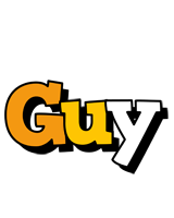 Guy cartoon logo