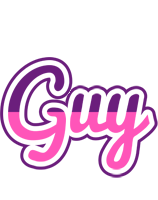 Guy cheerful logo