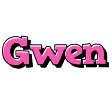 Gwen girlish logo