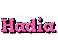 Hadia girlish logo