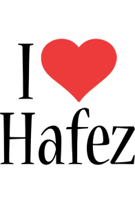 Hafez i-love logo