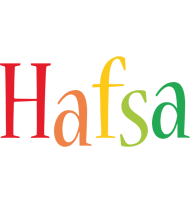 Hafsa birthday logo