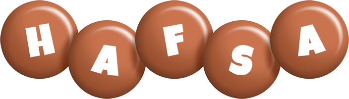 Hafsa candy-brown logo