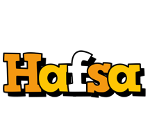 Hafsa cartoon logo