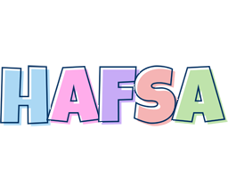 Hafsa pastel logo