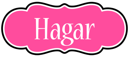 Hagar invitation logo