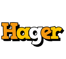 Hager cartoon logo