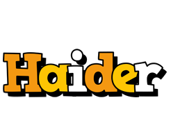 Haider cartoon logo