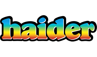 Haider color logo