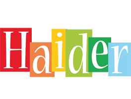 Haider colors logo