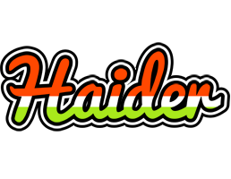 Haider exotic logo