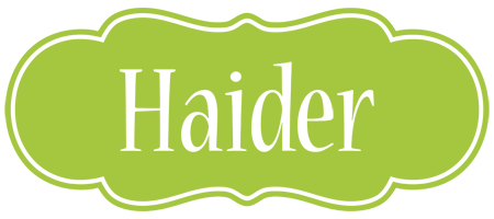 Haider family logo