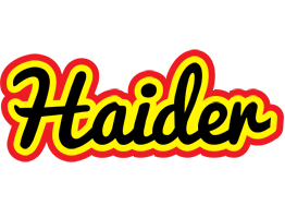 Haider flaming logo