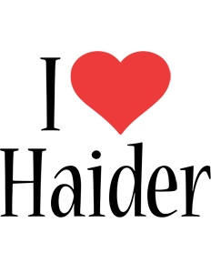 Haider i-love logo