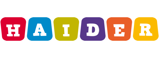 Haider kiddo logo