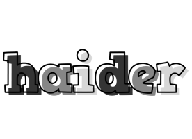 Haider night logo