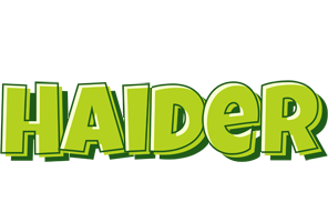 Haider summer logo