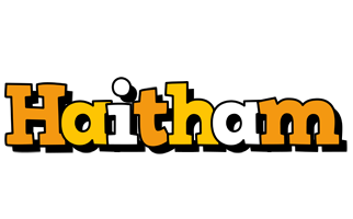 Haitham cartoon logo