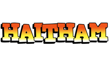 Haitham sunset logo