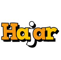 Hajar cartoon logo