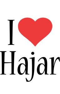 Hajar i-love logo