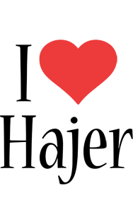 Hajer i-love logo