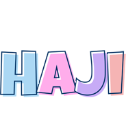 Haji pastel logo