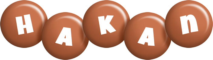 Hakan candy-brown logo