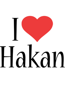 Hakan i-love logo