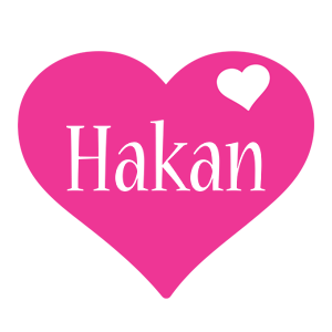 Hakan love-heart logo