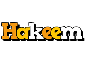 Hakeem cartoon logo