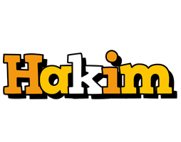 Hakim cartoon logo