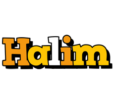 Halim cartoon logo