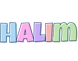 Halim pastel logo