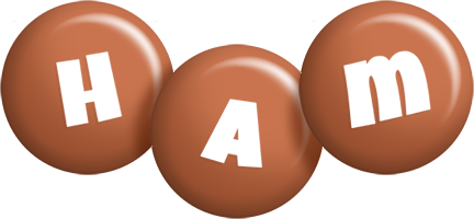 Ham candy-brown logo