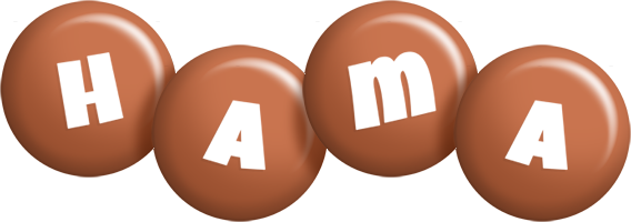 Hama candy-brown logo