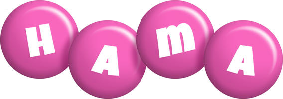Hama candy-pink logo