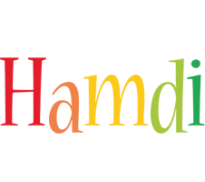 Hamdi birthday logo