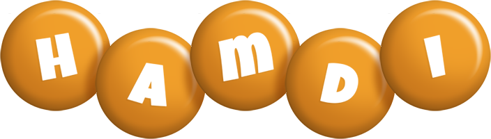 Hamdi candy-orange logo