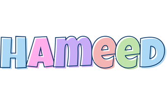 Hameed pastel logo