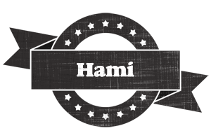 Hami grunge logo