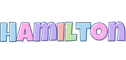 Hamilton pastel logo