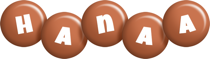 Hanaa candy-brown logo